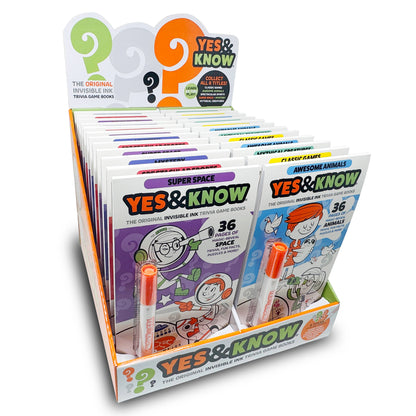 Yes & Know® Travel Activity & Trivia Books 24-Pc PDQ