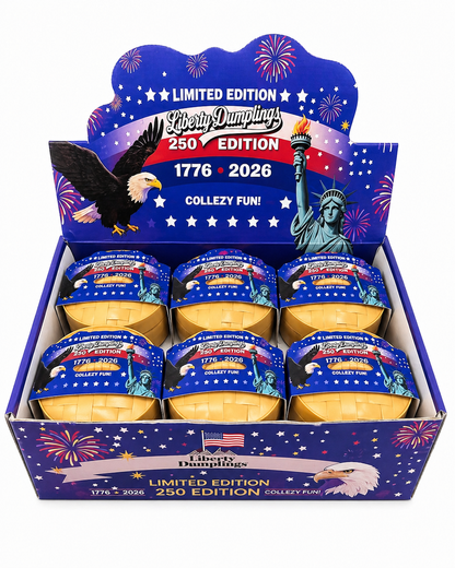 Liberty Dumpling Foam Squishy – Limited Edition Assorted Styles (3.5”)MSDSL
