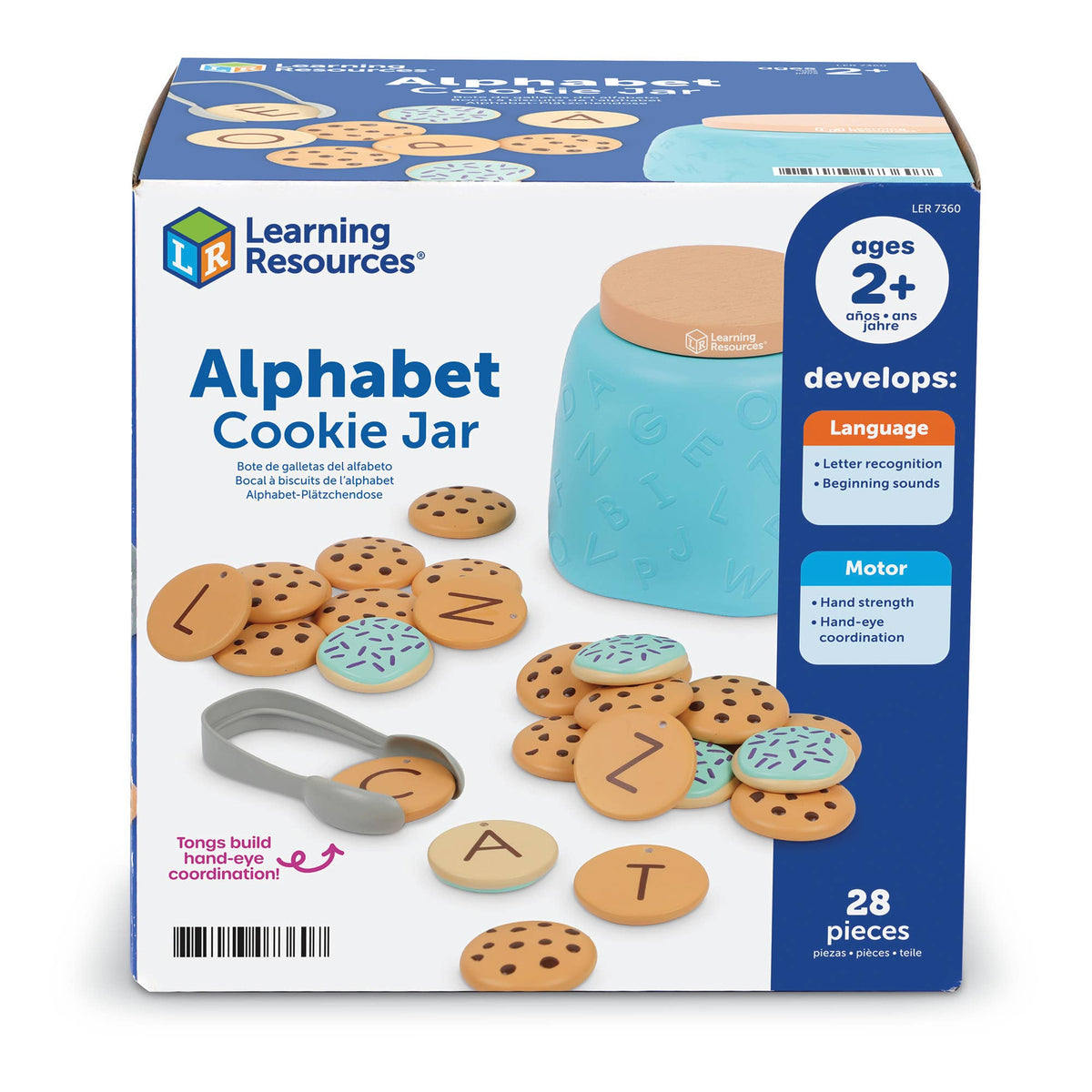 Alphabet Cookie Jar STEM Toy for kids ages 2+ years