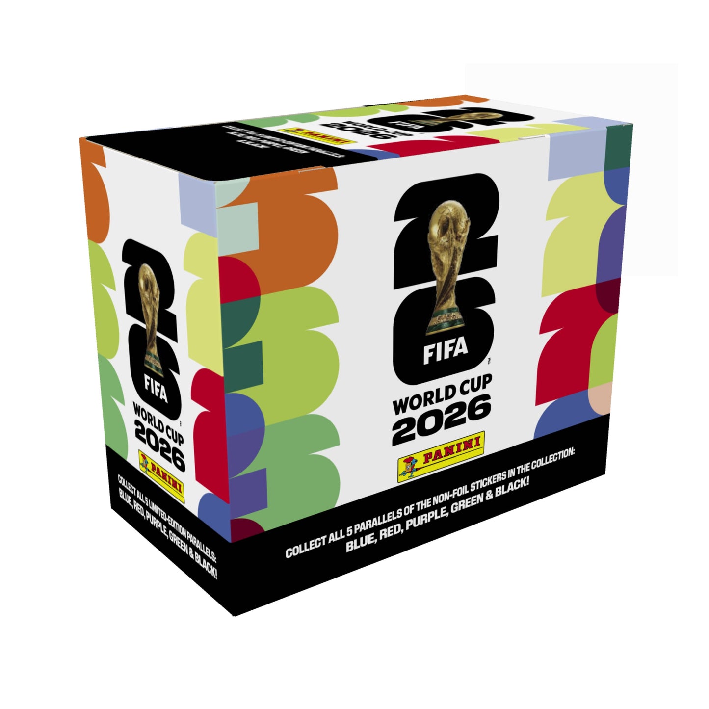 2026 Panini World Cup Soccer Stickers 25Ct Box