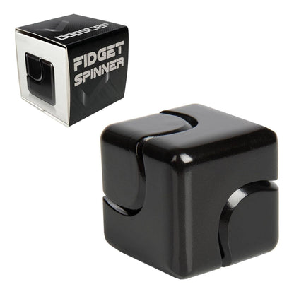Bopster Fidget Spinner Cube | Black
