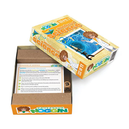 Prof. Noggin Wonders of Science Card Game