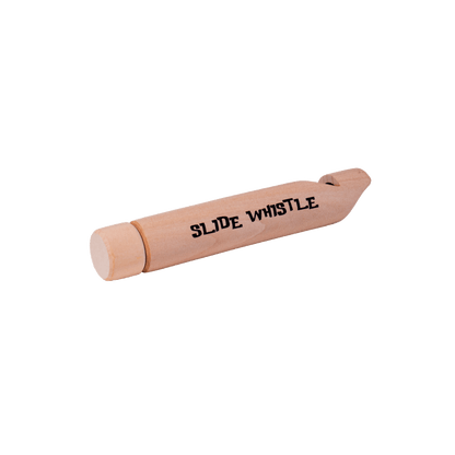 Neato! Wooden Slide Whistle, 6.5" Sealed Musical Toy, Retro