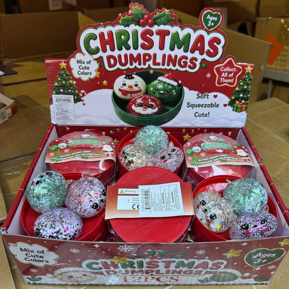 WRAPPED 3-in-1 Mini SS Reindeer Dumpling | A036