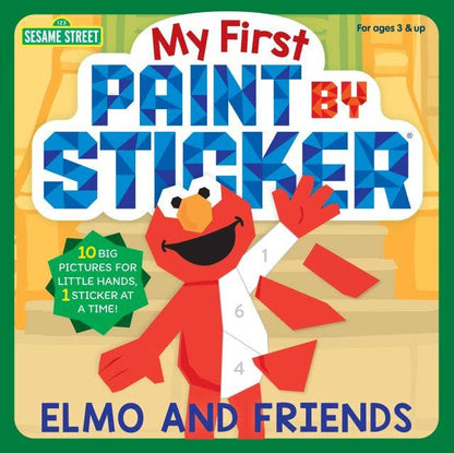 My First Paint by Sticker: Sesame Street