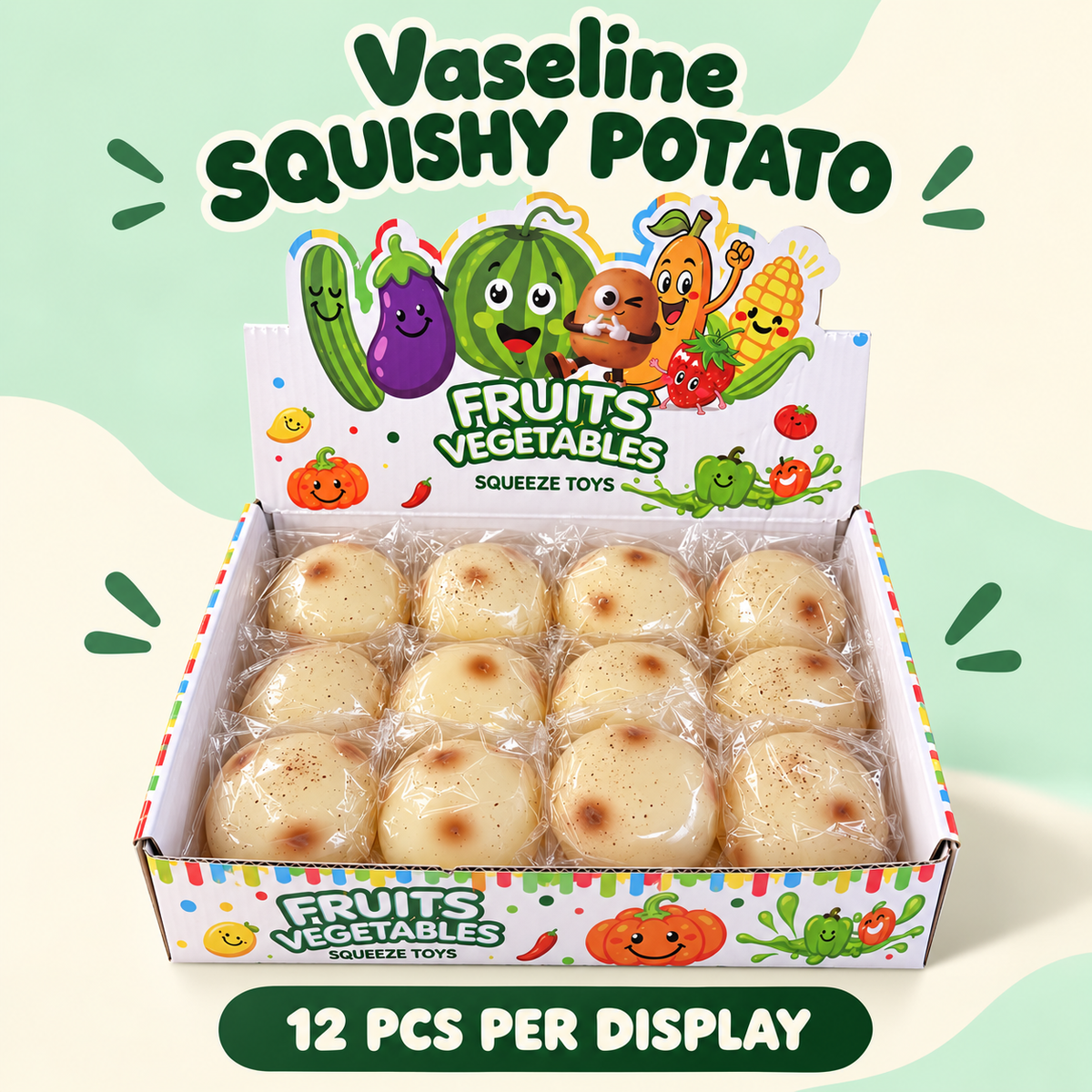 Vaseline Squishy Potato (Ultra Soft “Oil Squish”)