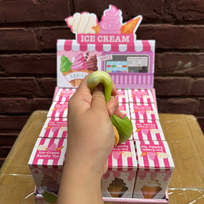 Scented Crackling Crunchy Ice Cream Cone 16/pk | A013