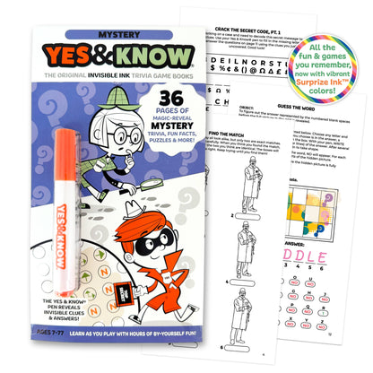 Yes & Know® Travel Activity & Trivia Books 24-Pc PDQ