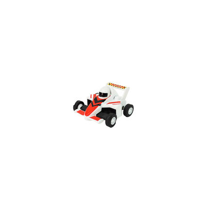 Rollin’ Diecast Pull-Back Racing Car in Clear Box