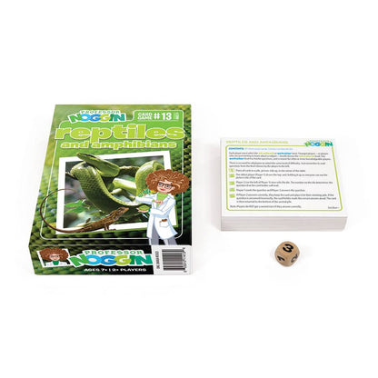 Prof. Noggin Reptiles and Amphibians Card Game