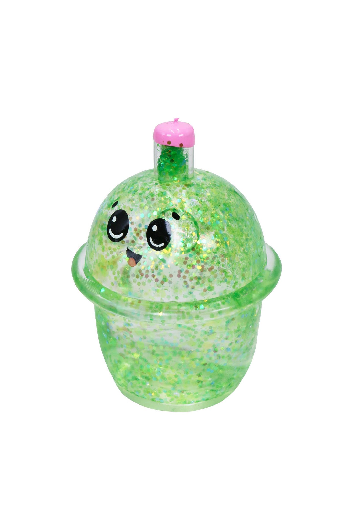 Cute Boba Glittery Maltose Thick Putty Filled Squishy