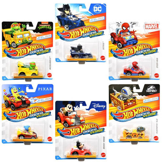 Mattel DP Hot Wheels Die Cast Racer Verse Vehicles on Card