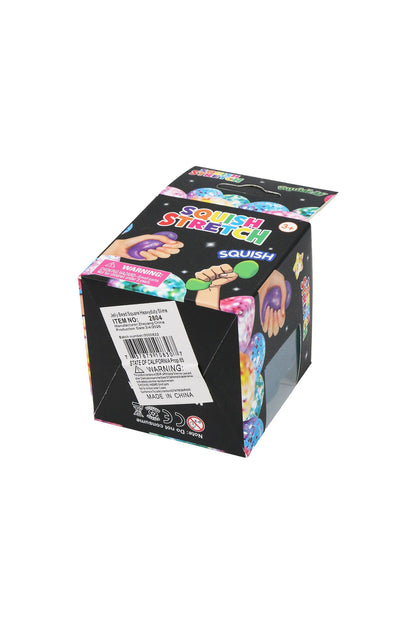 Colorful Bubble Textured Cube Maltose Putty Filled Squishy