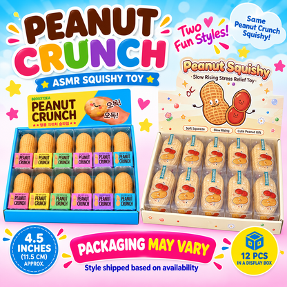 Peanut Crunch ASMR Squishy Toy