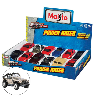 Fresh Metal Power Racers Toy Cars
