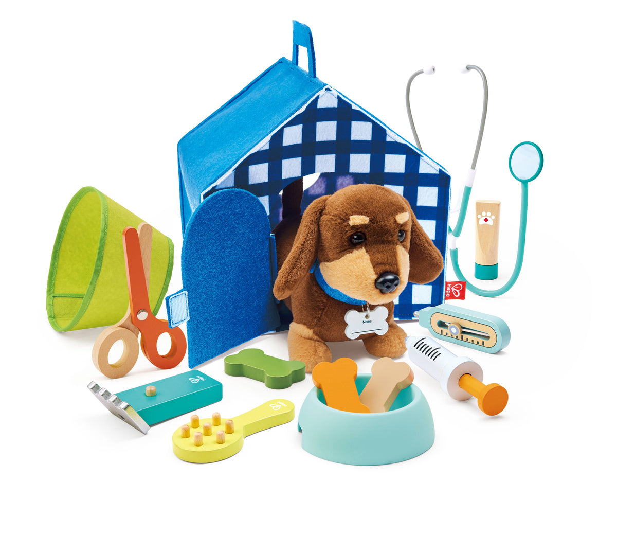Pretend Play Puppy Vet Set with Carrier & Accessories