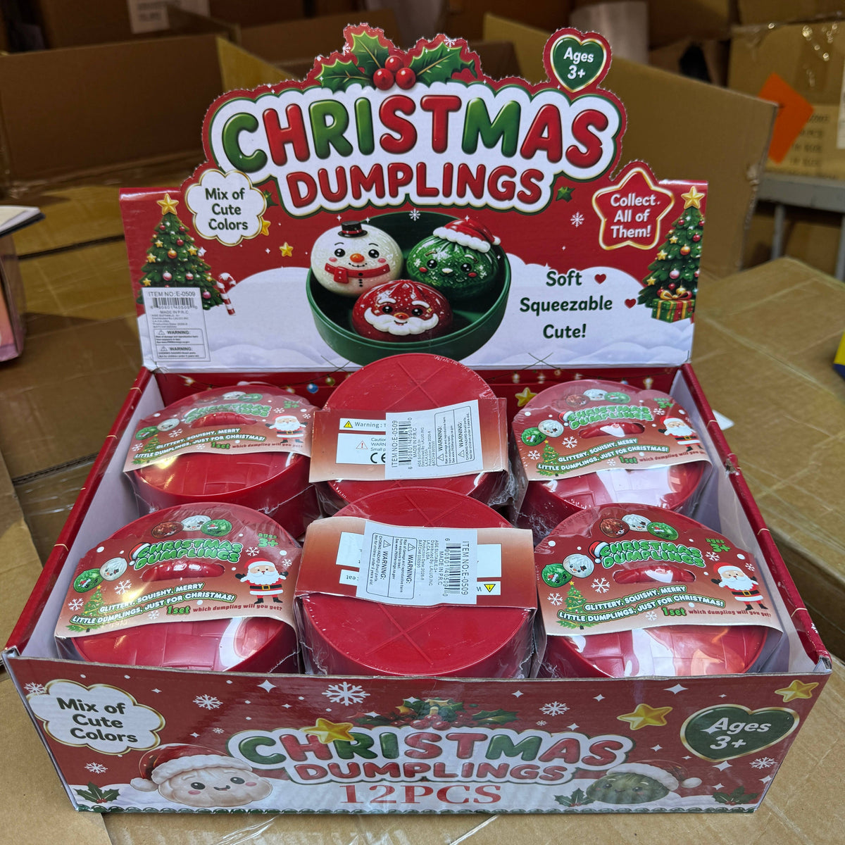 WRAPPED 3-in-1 Mini SS Reindeer Dumpling | A036