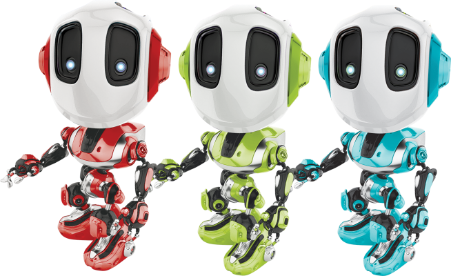 Robot-Robot Interactive Talking Robot Toy