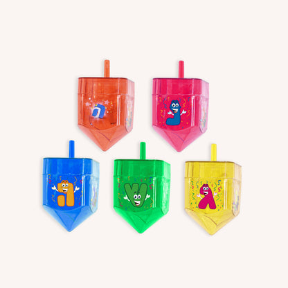 Fillable Dreidels - Medium - Assorted Colors