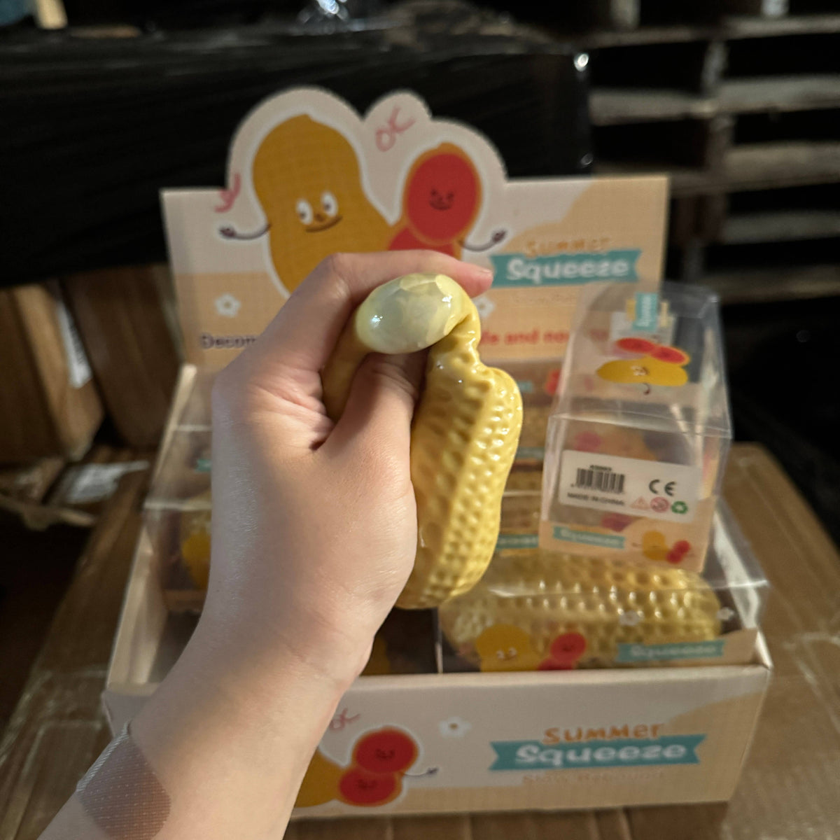 Crackling Crunchy Large Peanut Squishy | A208
