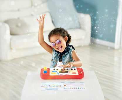 Kids DJ Studio Music Toy with Keyboard & Spin Record