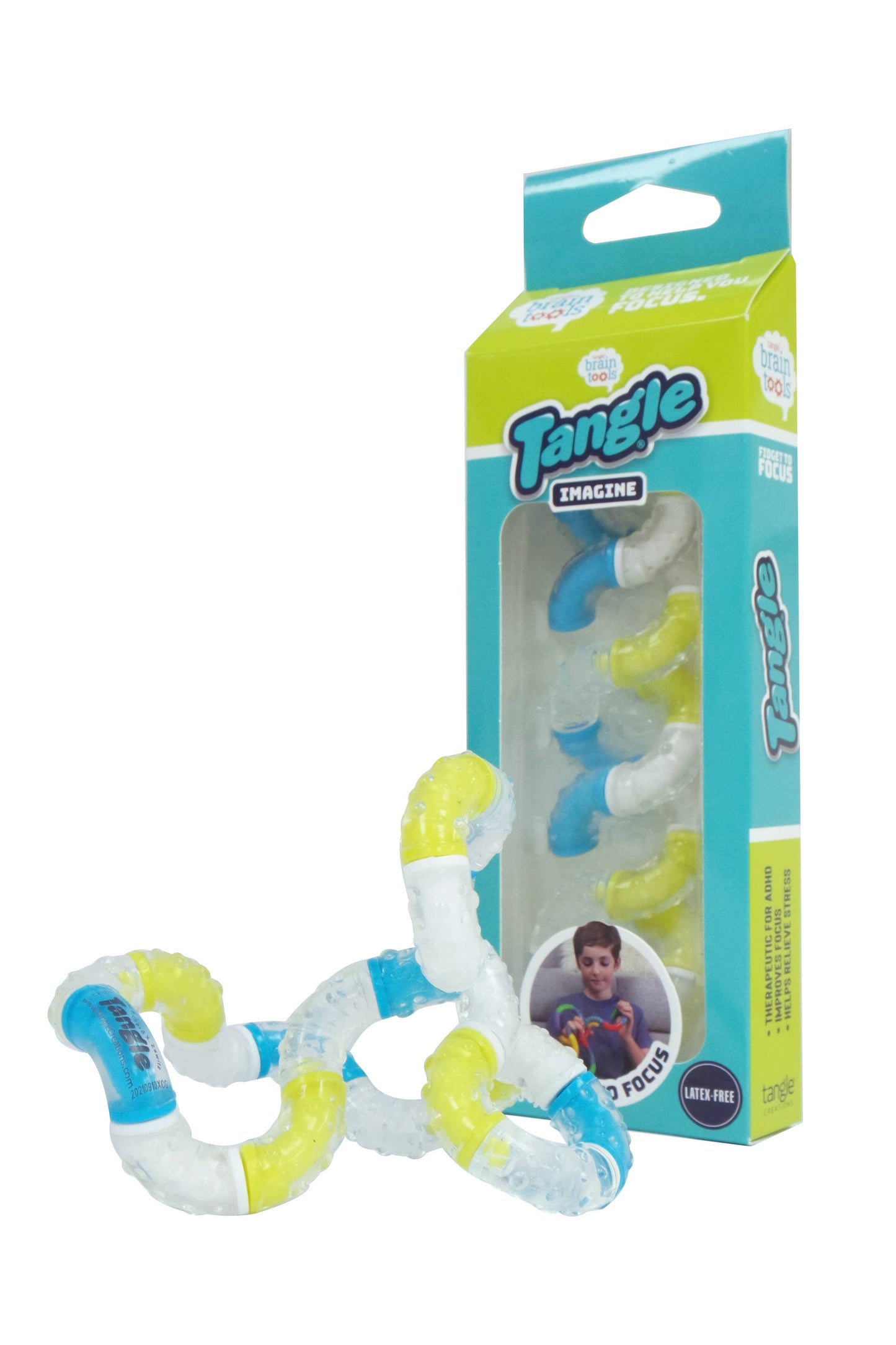 BrainTools™ Imagine Tangle Sensory Learning Toy - Blue