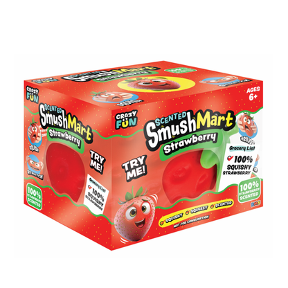 RMS® SmushMart™ Giant Scented Strawberry Squishy 1pc