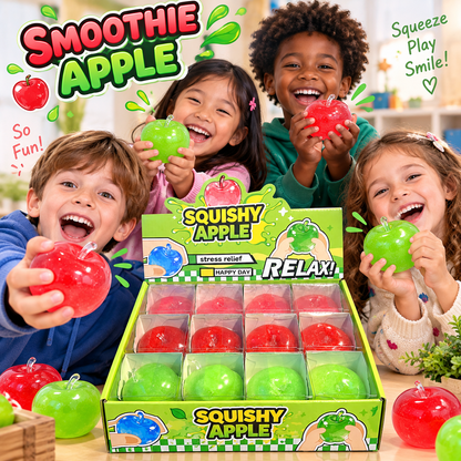 Smoothie Slushie Apple — Squishy Apple Stress Toy