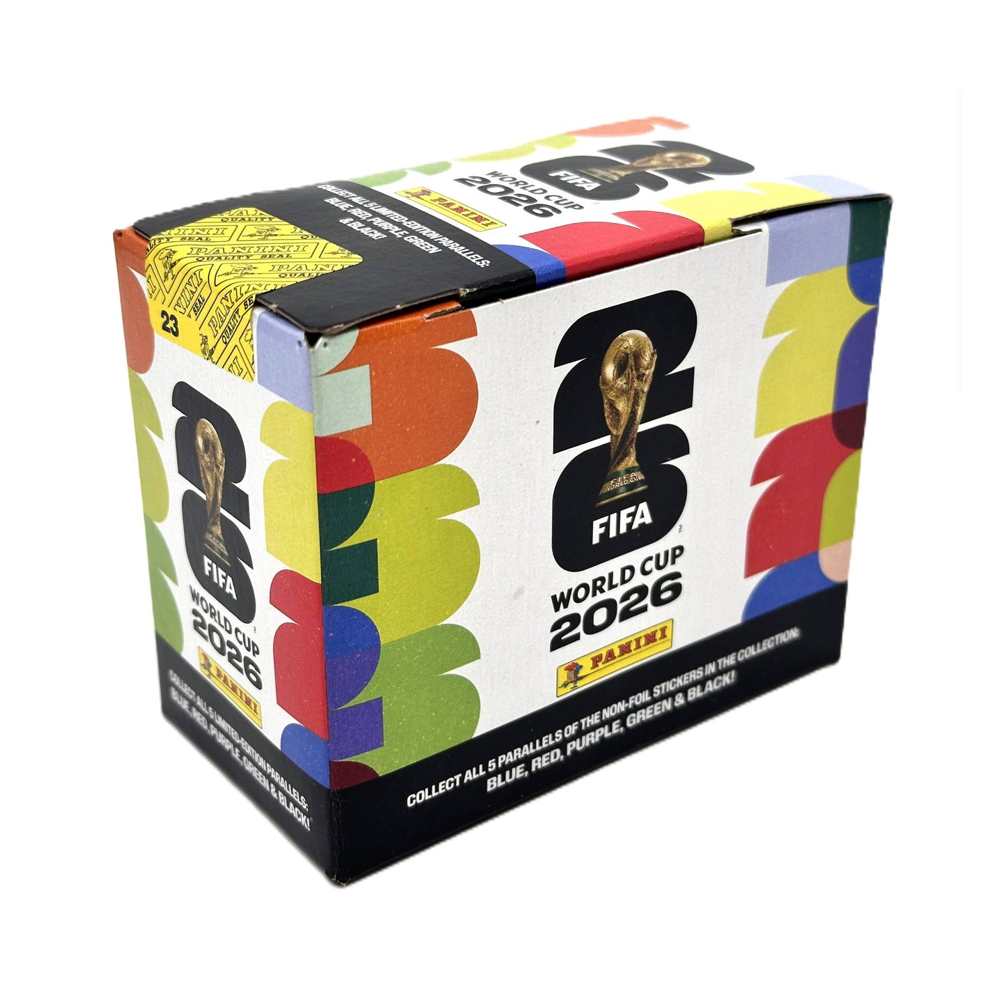 2026 Panini World Cup Soccer Stickers 25Ct Box