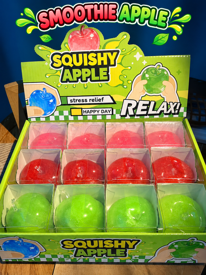 Smoothie Slushie Apple — Squishy Apple Stress Toy