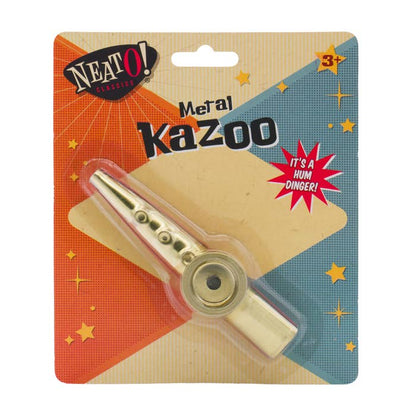 Neato! Metal Kazoo 4.75"- Retro Classic, vintage toys