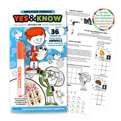 Yes & Know® Travel Activity & Trivia Books 24-Pc PDQ