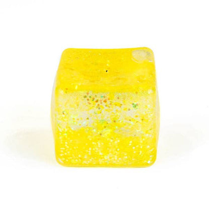 Sugah-Mals Glitter Mini Sugar Cube Squishy Fidget Toy 1pc