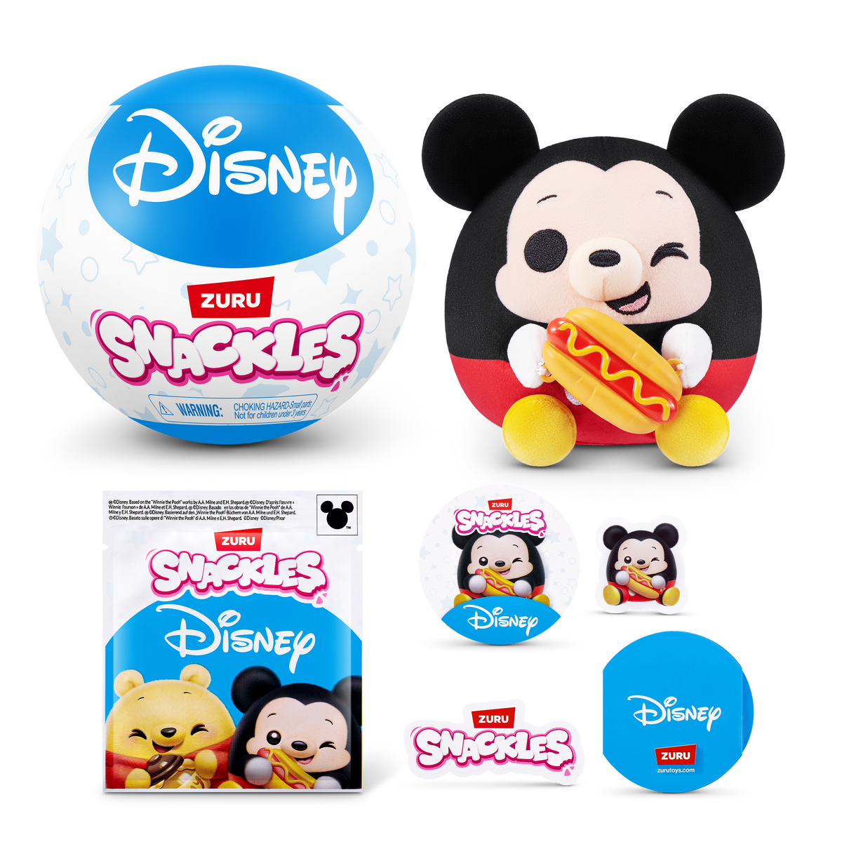 Zuru Snackles Mini Disney 5.5 Inch Collectable Capsule