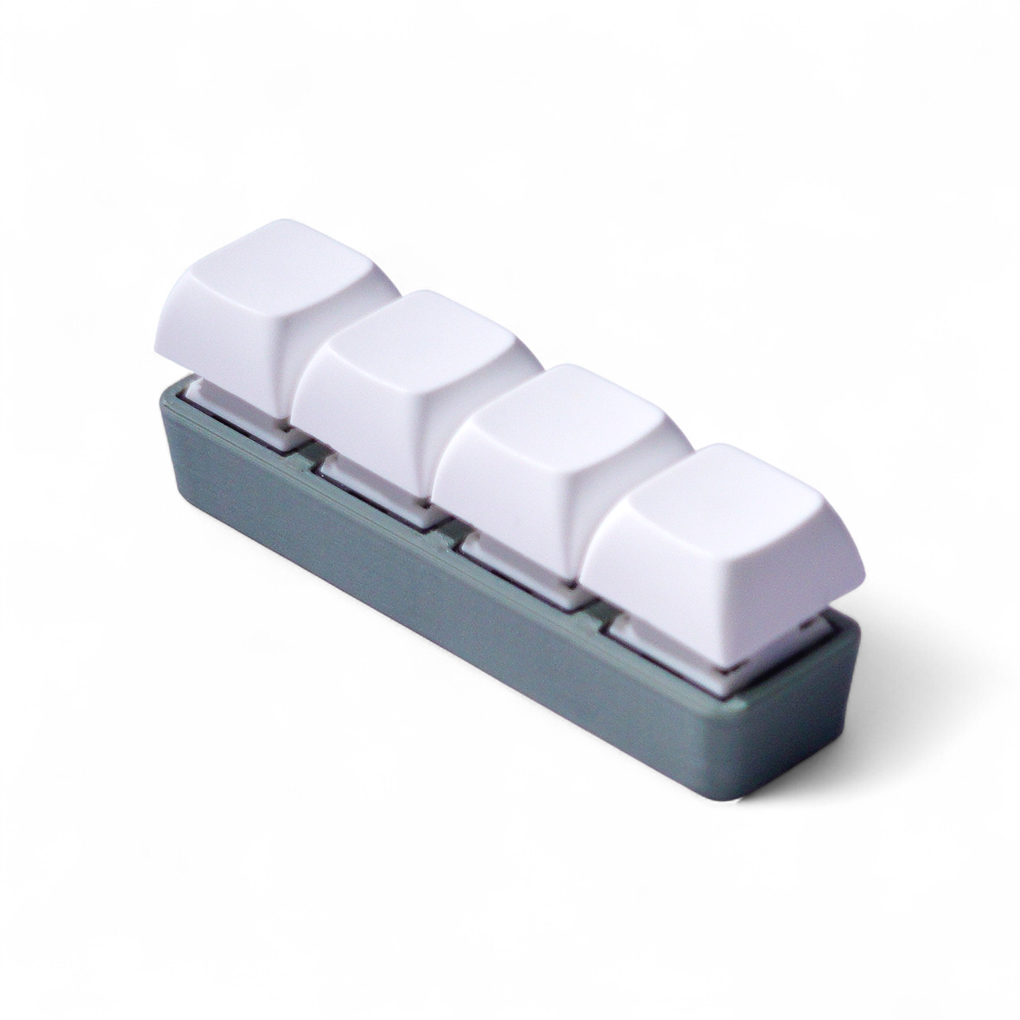 4 Key Silent Keyboard Fidget Keychain