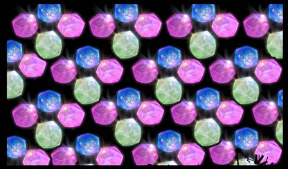 1 Light Up Sugar Diamond Shaped Ball - Thick Glue/Gel Syrup
