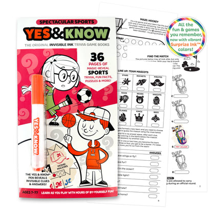 Yes & Know® Travel Activity & Trivia Books 24-Pc PDQ
