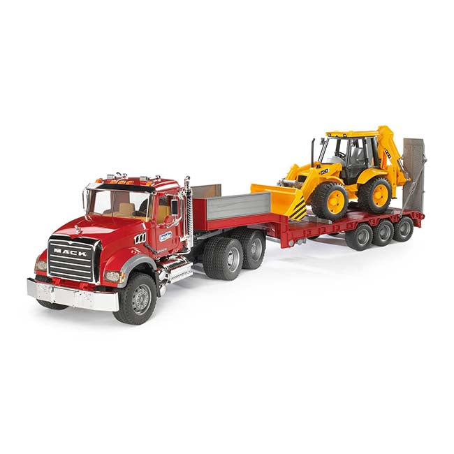Mack Granit Flatbed Truck