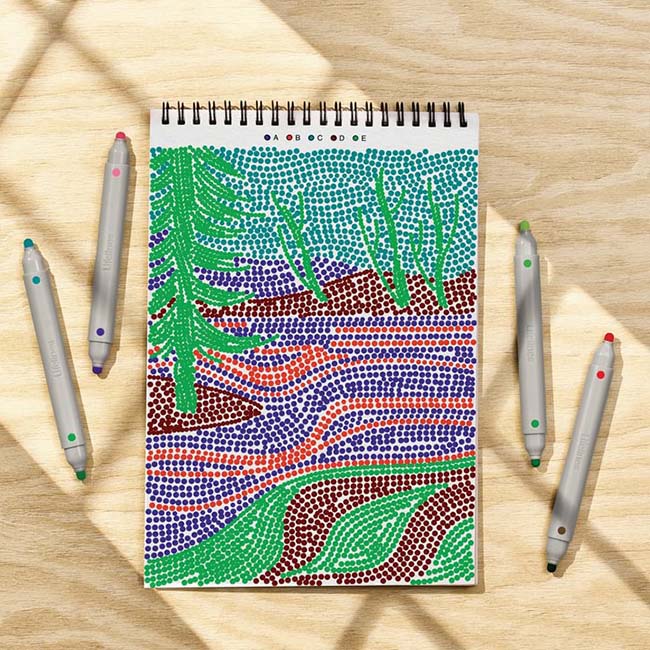 Flowart Dot Art Landscape