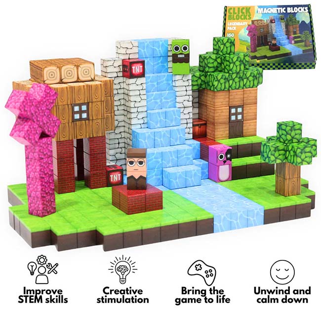 Click Blocks Magentic