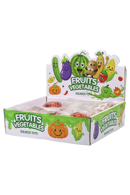 Watermelon Granular Slushy Filled Zero Rebound TPR Squishy