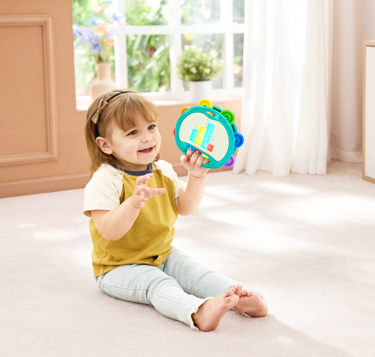 Pixelz Shake & Beat Tambourine