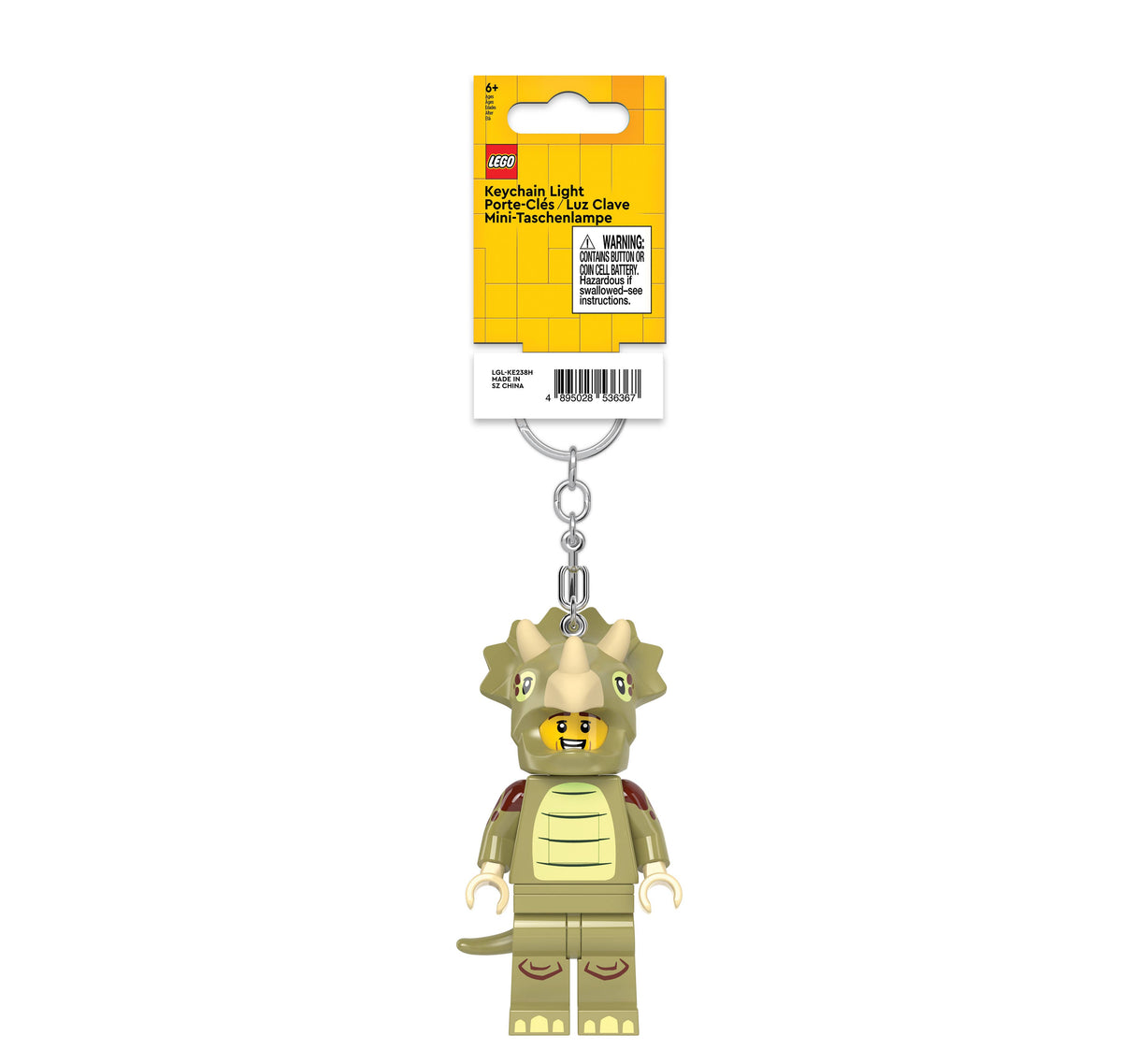 LEGO Dinosaur LED Keychain 16ct Merchandiser