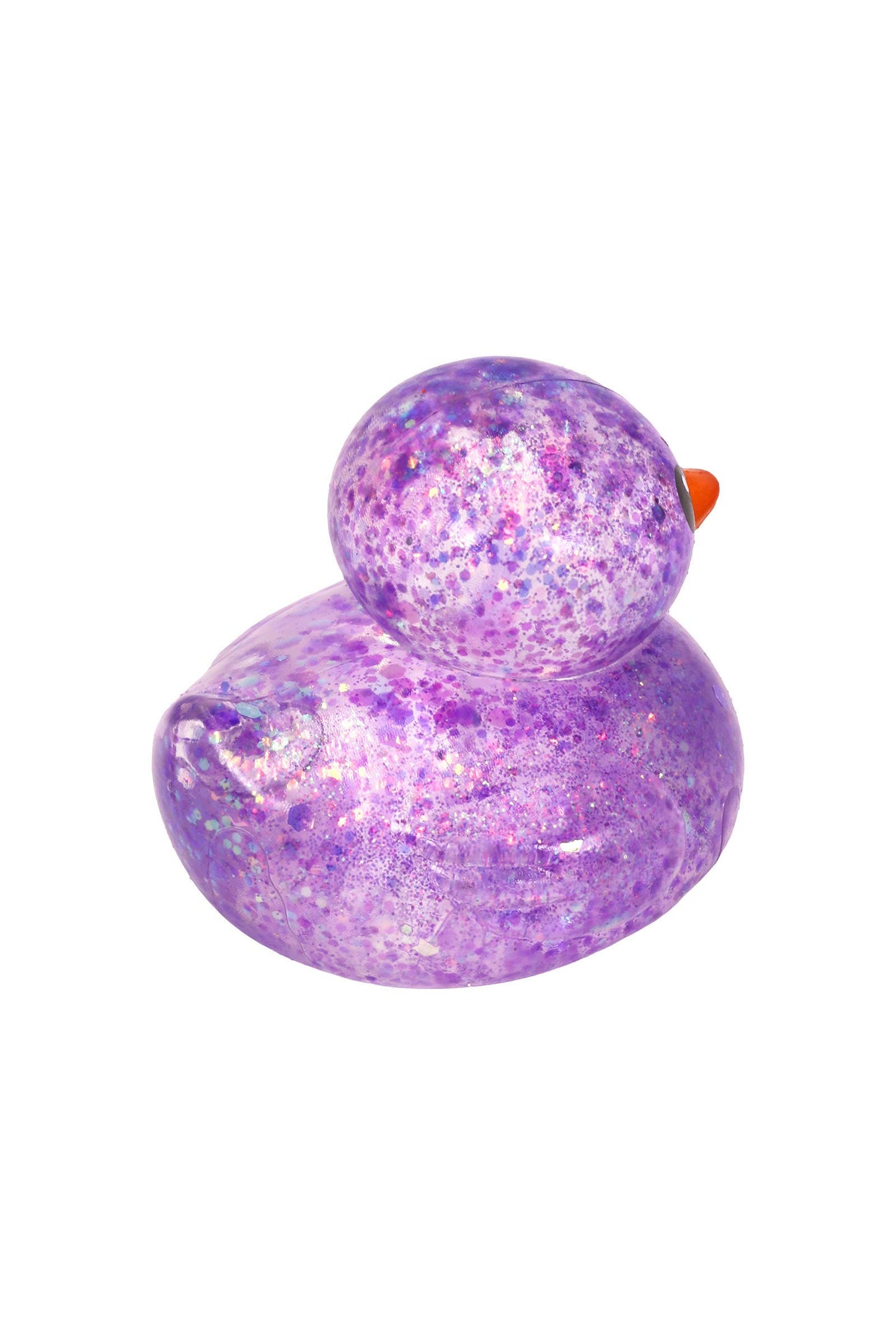 Cute Rubber Ducks Glitter Maltose Putty Filled Squishy