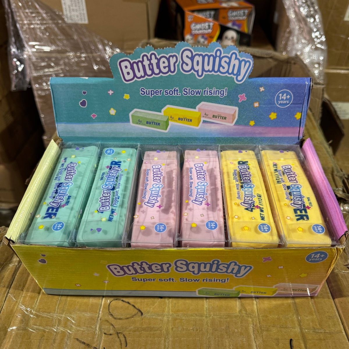 Crackling Crunchy Multicolor Butter Squishy 4oz | A083