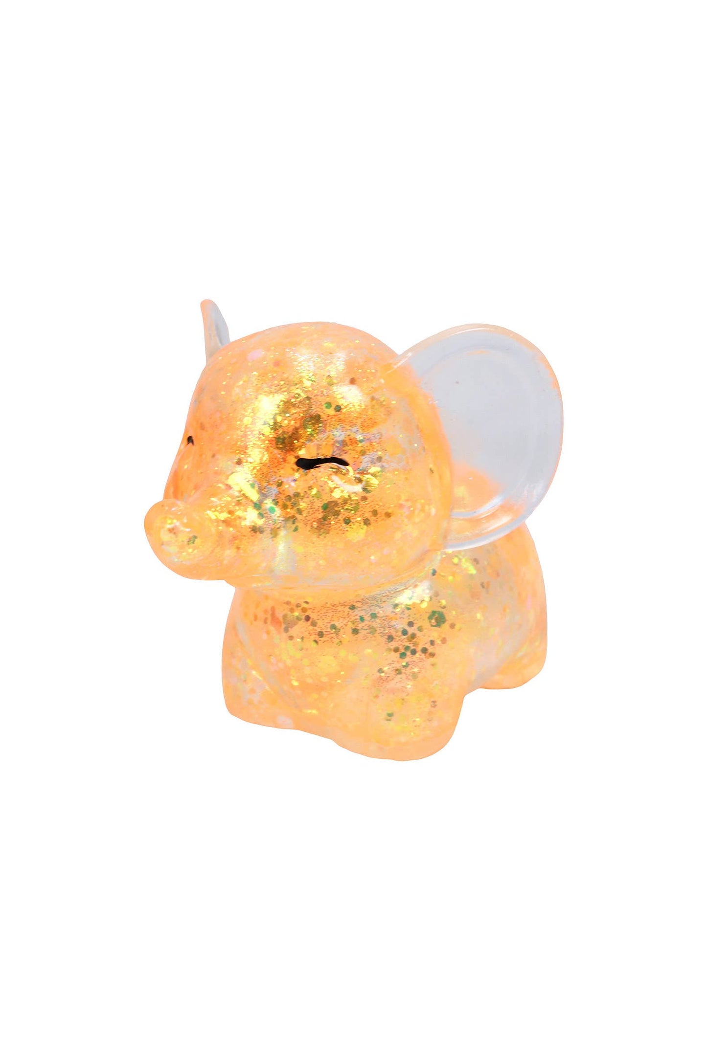 Baby Elephant Glittery Maltose Thick Putty Filled Squishy
