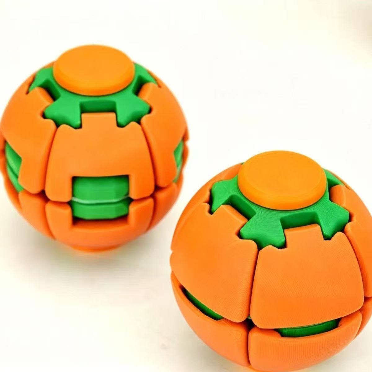 3D Printed Fidget Toy- Press, Spin & Relax