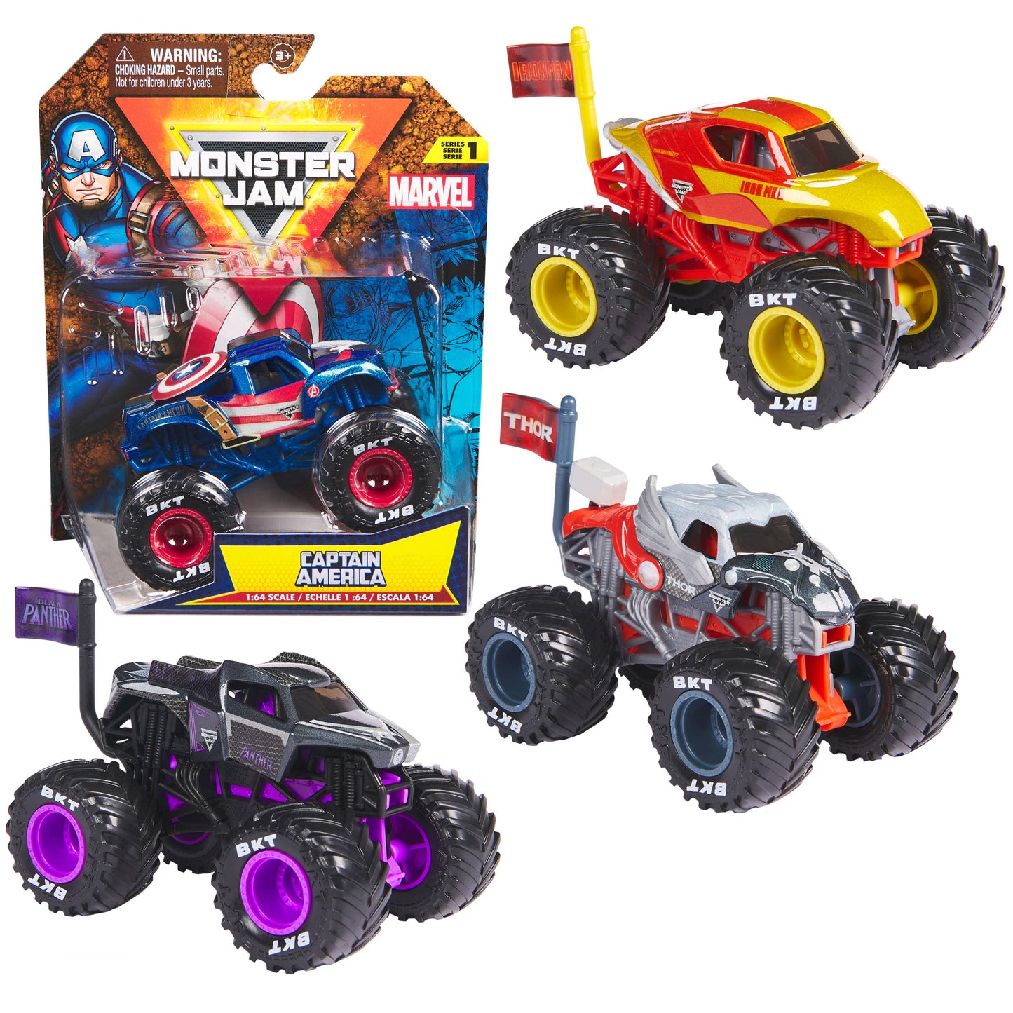 Monster Jam Marvel
