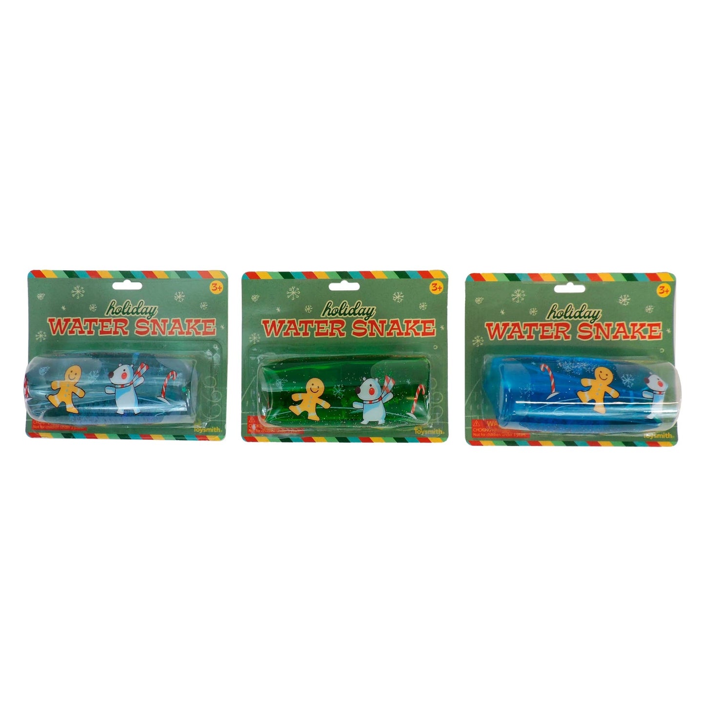 Holiday Water Snake, Stocking stuffer, Christmas