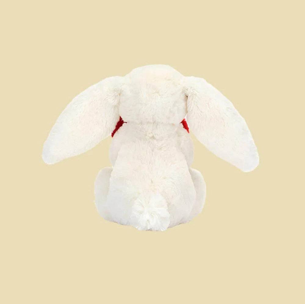 Bashful Red Love Heart Bunny